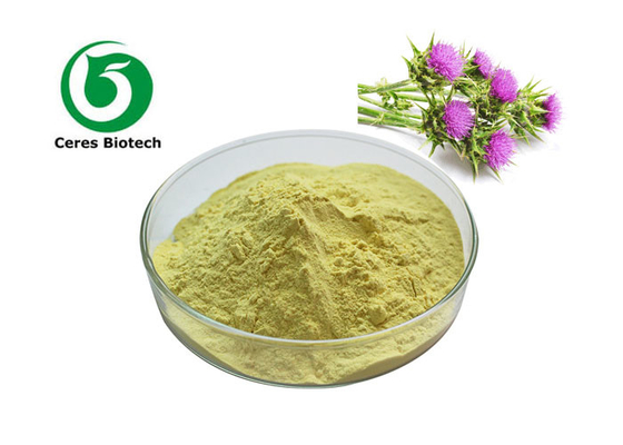 Antioxidant Organic Milk Thistle Extract Silymarin Powder Healthcare Grade