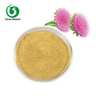 Yellowish Brown Milk Thistle Extract Powder Silymarin 80% For Protecting Liver