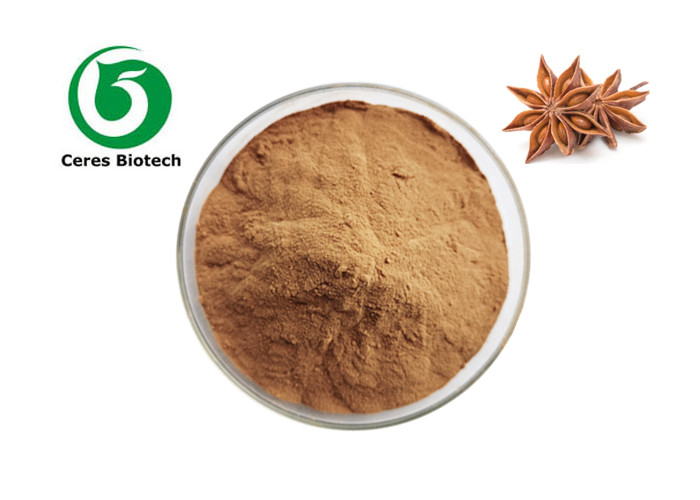 Dry Extract Natural Anise Shikimic Acid Powder 10% Anti Inflammatory