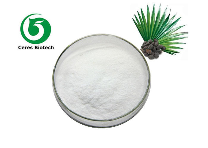 White Herbal Extract Powder Saw Palmetto Extract Fatty Acid 25% 45% 80 Mesh